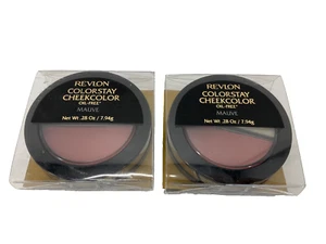 2 PACK Revlon Colorstay Cheekcolor Blush Cheek Color Mauve Shade .28oz (x2) NEW - Picture 1 of 6
