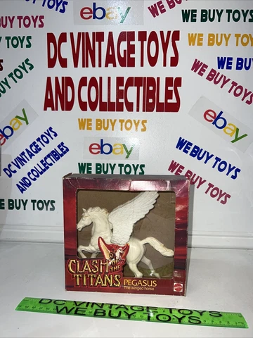 VINTAGE  IN BOX 1980 MATTEL CLASH OF THE TITANS PEGASUS RARE 🔥 Cover
