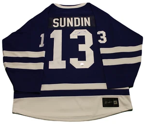 Mats Sundin signed autograph Toronto Maple Leafs jersey - Picture 1 of 2