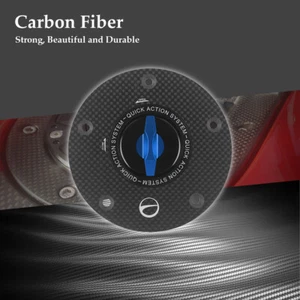 Carbon Fiber Tank Cap Quick Release Fuel Cover for SUZUKI GSF 650 BANDIT 05-2012 - Picture 1 of 9
