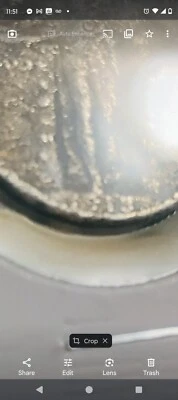 1918/17 S Quarter Standing Liberty  Enviromental Damage - Image 1 of 4