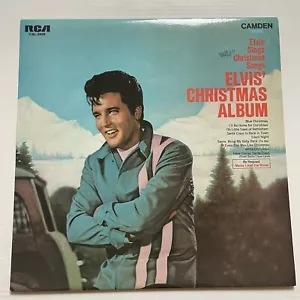 Álbum de vinilo de Navidad de Elvis Presley Elvis 12” 33 RPM CAL 2428 RCA 1970 - Imagen 1 de 24
