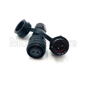 WEIPU SA12 2 Pin Wasserdicht Stecker Luftfahrt Stecker Buchse, Panel Mount Connector - Bild 1 von 7