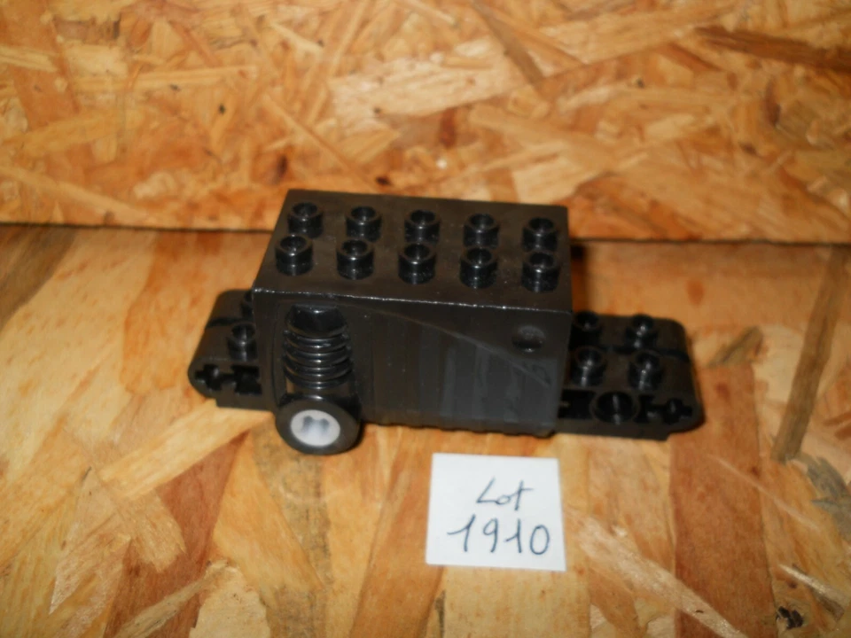#1910# LEGO TECHNIC RACER MOTEUR A FRICTION PULL BACK NOIR ref 47715 - Photo 1/1