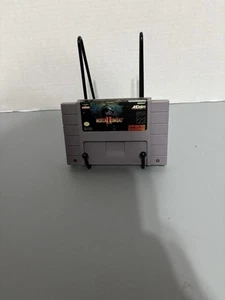 Mortal Kombat II 2 SNES Super Nintendo Cartridge getestet - Bild 1 von 3