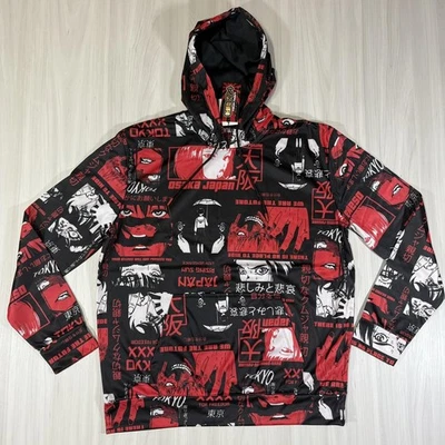 Sudadera con Capucha Estampados Frescos Para Hombres Grande Anime Gráfico Osaka Japón Ropa de Calle Pullover Nuevo Foto 1 de 4