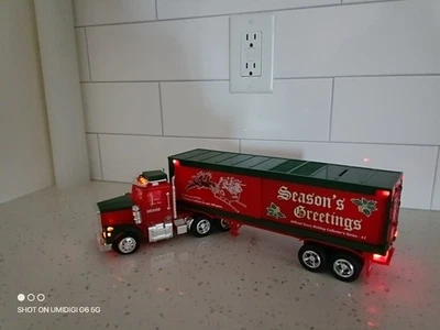 Sears 18-Wheel Box Trailer Truck Holiday Collector Series 1998 *Lights & Sound* - Image 1 of 4