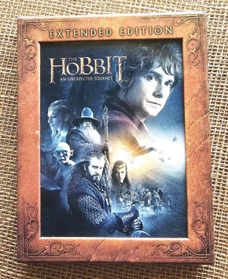 The Hobbit An Unexpected Journey Extended Edition Blu Ray 3 Disc - Image 1 of 4