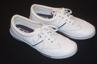 Keds Shoes Size 7 White Leather Comfort Ortholite Lace Up Sneakers Casual - Image 1 of 4