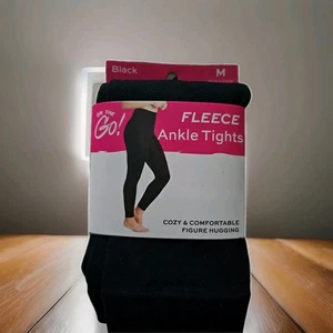 On The Go Ankle Tights Women - Black Size M - New - Bild 1 von 5