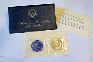 Dólar Ike Eisenhower 1972-S 40 % plata sin circular - Imagen 1 de 4
