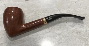 Vintage Weber Smoking Pipe ~ Deep Grain ~ Gold Filled Band ~ Estate - Picture 1 of 10