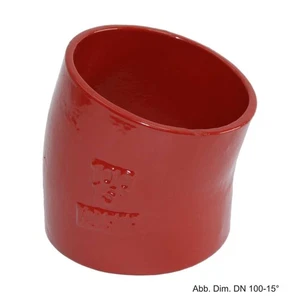 SML-Bogen DN 100-15° - Bild 1 von 1