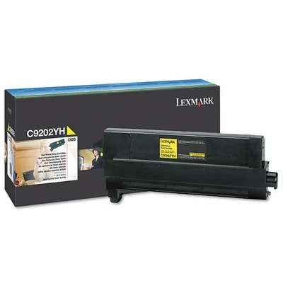 Tóner amarillo original Lexmark C9202YH. Nueva caja sellada, ¡enviamos rápido! Foto 1 de 3