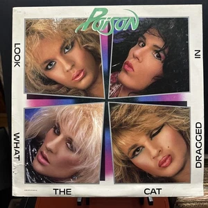 Poison / Look What The Cat Dragged In LP Capitol Enigma 12523 - Picture 1 of 15