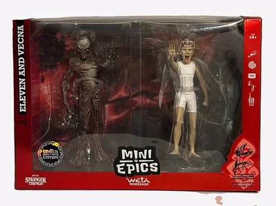 Stranger Things Mini Epics #6 Eleven And Vecna Figur 15 cm Groß Weta Workshop - Bild 1 von 4