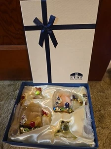Set BTaT "Brew To A Tea" nuovo confezione regalo tazze vetro, coperchi, cucchiai, farfalla - Foto 1 di 10