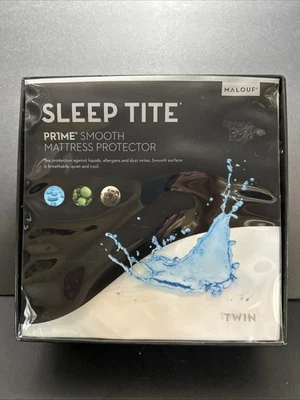 Protector de colchón SLEEP TITE hipoalergénico 100 % impermeable - sin vinilo - doble Foto 1 de 4