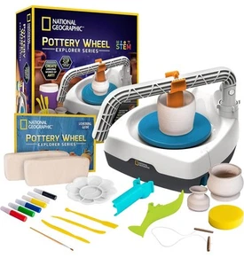 National Geographic Pottery Wheel for Kids – Complete Kit for Beginners - Picture 1 of 6