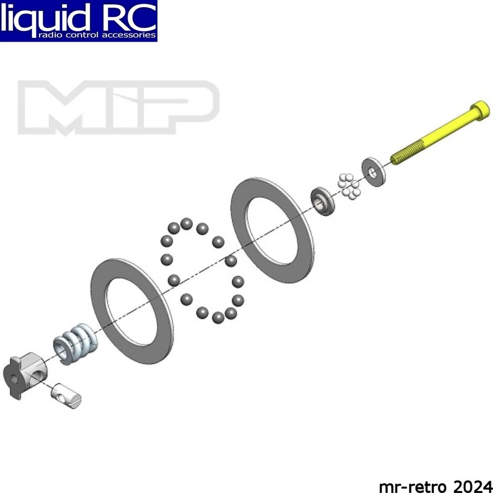 MIP 17065 Carbide Diff Rebuild Kit :Tlr 22 Series Vehicles - Image 1 of 1