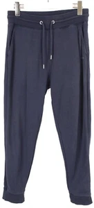 Gant Pants Men Small Elastic Band Drawstring Jersey Blue - Picture 1 of 10