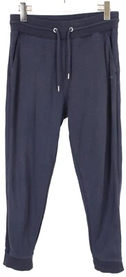 Gant Pantalones Hombre Pequeño Cintura Elástica Cordón Cierre Tricot Azul - Imagen 1 de 4