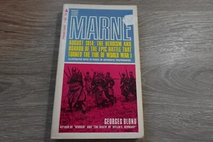 THE MARNE BY GEORGES BLOND 1967 VINTAGE PYRAMID BOOKS WW1 HISTORY PB - Picture 1 of 3