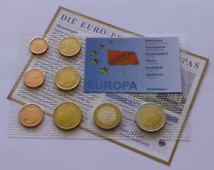 Crna Gora / Montenegro Euro Pattern set 2006, esemplare-sonda-essai-prototipo - Foto 1 di 5