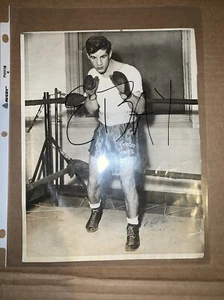 Foto Detroit Times Kämpfer Tony signed Photo 8x10 Boxen - Bild 1 von 3
