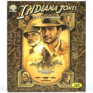 Indiana Jones and the Last Crusade (1989) Korean Sealed VCD Video CD Korea - Picture 1 of 4