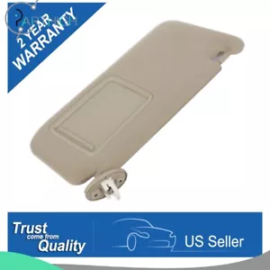 Passenger Right Sun Visor for 09-16 Toyota Venza w/ Sunroof 74310-0T022-A1 Beige - Bild 1 von 24
