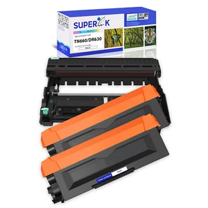 TN660 Toner+DR630 Drum Fit for Brother HL-L2300D L2305W L2260D L2320D L2340DW - Picture 1 of 24