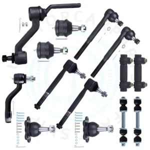 14x Front Lower Ball Joint Inner Tie Rod Kit Fits 1988-1991 Chevrolet GMC C1500 - Picture 1 of 9