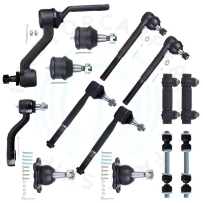 14x Front Lower Ball Joint Inner Tie Rod Kit Fits 1988-1991 Chevrolet GMC C1500 - Image 1 of 4