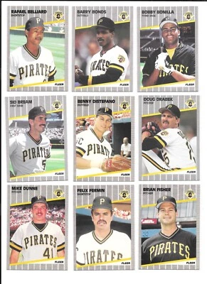1989 Fleer Baseball Trading Cards / You Choose #s 201 - 400 / mb41 - Image 1 of 4