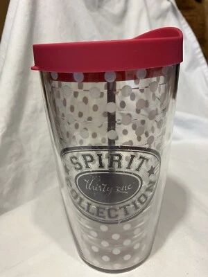 Tervis “thirty-one” Spirit Collection, tampa rosa 16 oz - Imagem 1 de 4