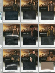 Mortal Instruments - City Of Bones Autograph And Wardrobe Card Selection NM - Picture 1 of 50