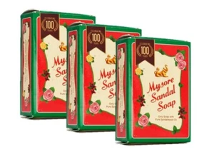 Jabón Sandalia Mysore, 75g (Pack De 3) - ÚNICO PARA ENVÍO - Imagen 1 de 5