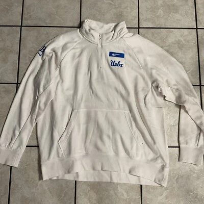 Chaqueta UCLA Bruins Nike Cuarto Cremallera Beige Crema Adulto Unisex Talla XXL DR3486-030 Foto 1 de 4