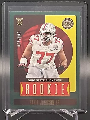 2023 Panini Legacy Paris Johnson Jr. 177 Green RC 84/100 Cardinals NM-MT - Image 1 of 3