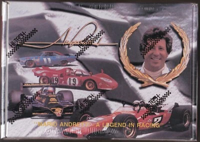 1992 Hi-Tech Mario Andretti - A Legend in Racing Factory Sealed Collector's Box  - Image 1 of 2