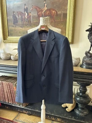 J Philipp Germany Herren Blazer blau Größe 26 22 "Achsel zu Achsel sehr guter Zustand - Bild 1 von 4