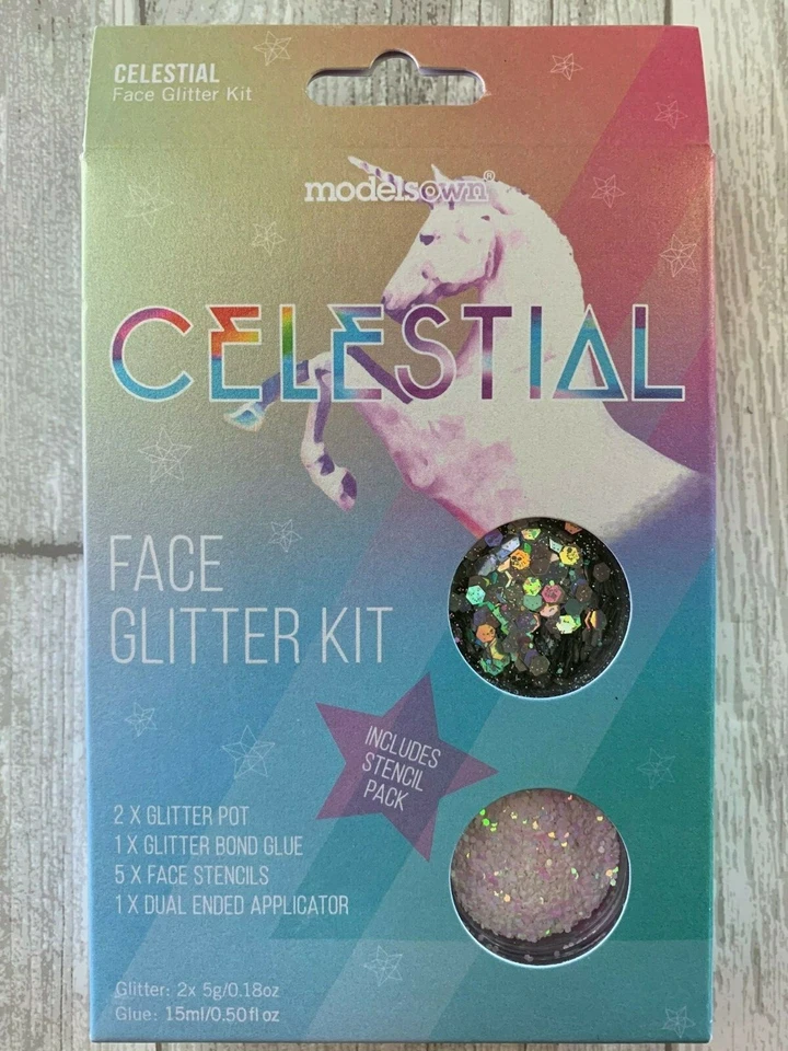 Models Own Celestial Face Glitter Kit NEW 01 Planets Free Shipping from U.S.A. - Image 1 of 2