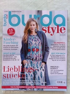 12 Burda Style Schnitthefte aus dem Jahr 2016, komplett m. Schnittvorlage - Bild 1 von 24