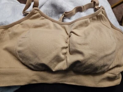 Бюстгальтер для кормящих Tek Gear большой желтовато-коричневый снаряжение для беременных - Изображение 1 из 3