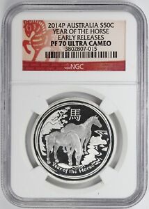 The Perth Mint 2014 Australian Lunar Silver Bullion Coins for sale 