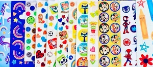 15 Mxd Themes Stickers, Bulk sticker LOT FOR Kids children Teens Boy GirL SCHOOL - Picture 1 of 16
