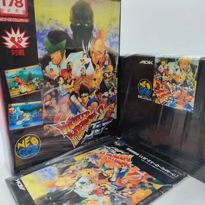World Heroes 2 Jet Neo Geo AES JAP Funktion bestätigt und Keil intakt - Bild 1 von 12