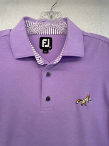 Herren Footjoy Polo Medium, Fox Logo, FJ, helllila - Bild 1 von 15