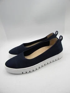 Vionic Uptown Skimmer Navy Knit Slip On Flats Size 6.5 Wide - Picture 1 of 12